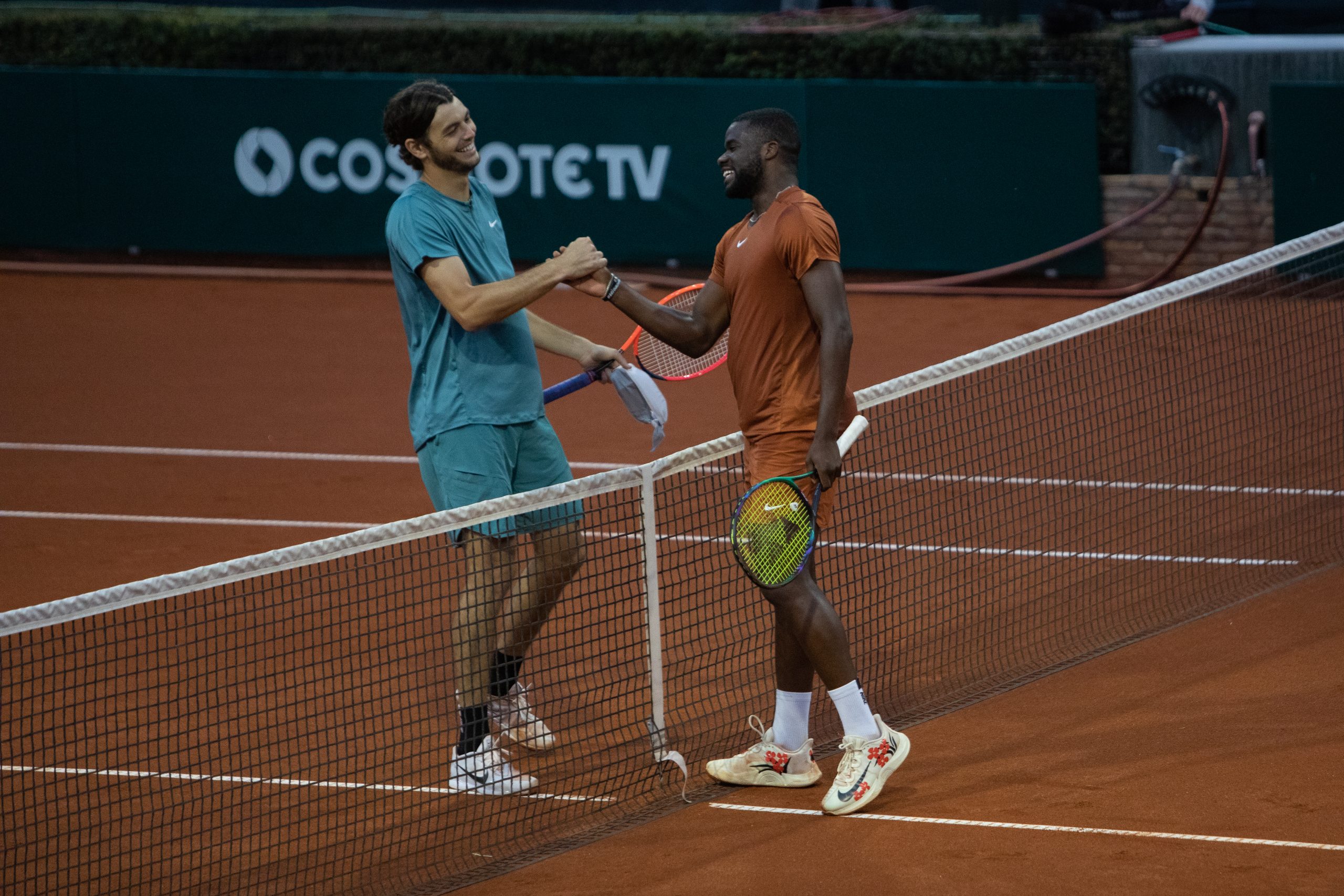 Taylor Fritz and Frances Tiafoe IMG Future Stars | Tatoi club