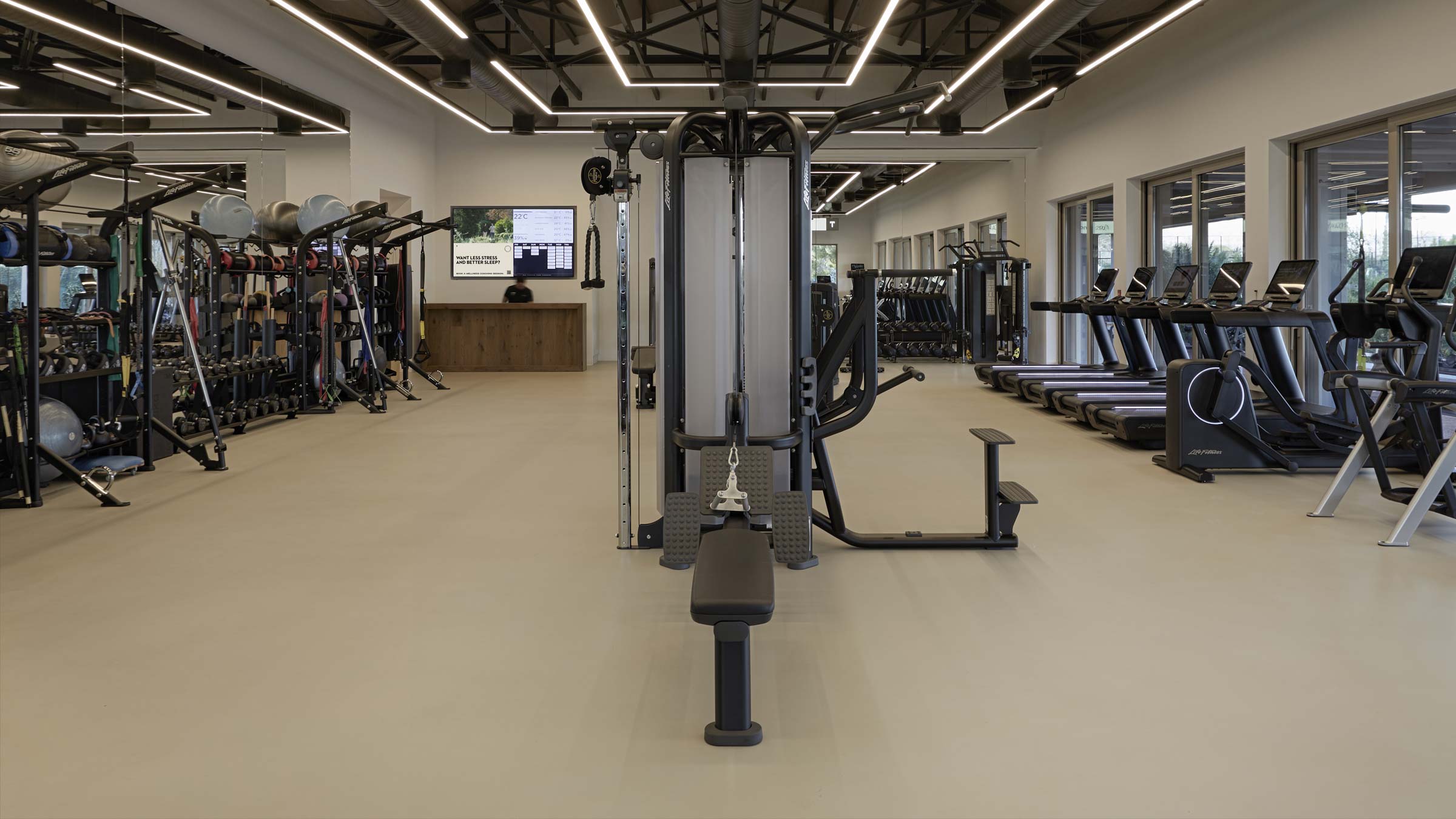 gym indoor equipment | TATOÏ Club
