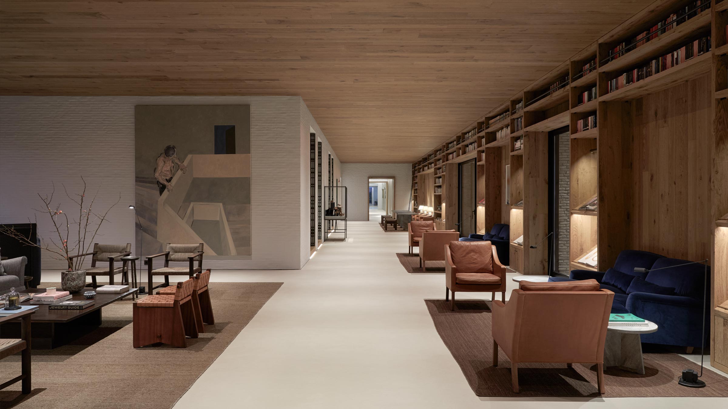 corridor art library | TATOÏ Club