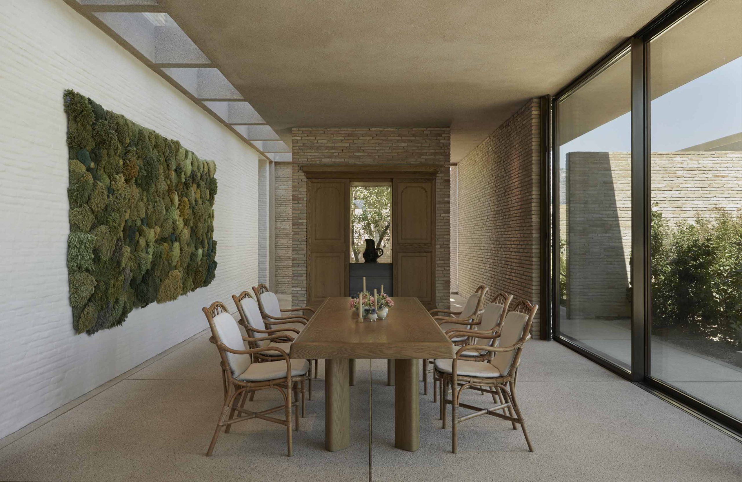 restaurant nature tables art | TATOÏ Club