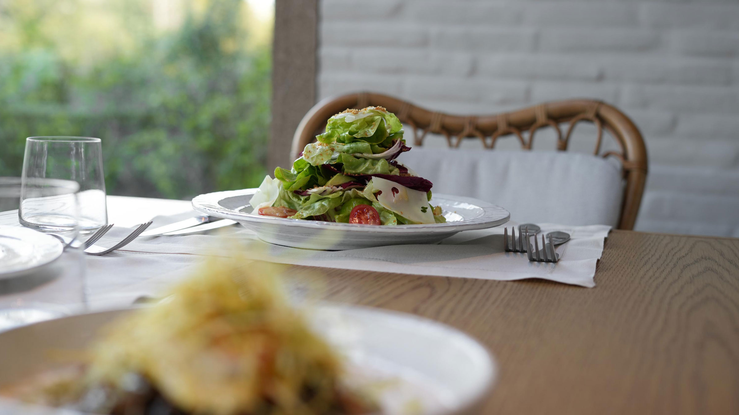 retreats programme nutrition veggie farm restaurant vegetables salad | TATOÏ Club