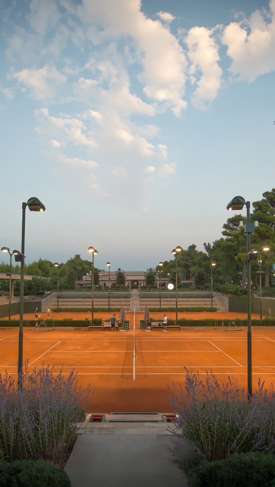 movement pillar tennis court nature sky TATOÏ-CLUB