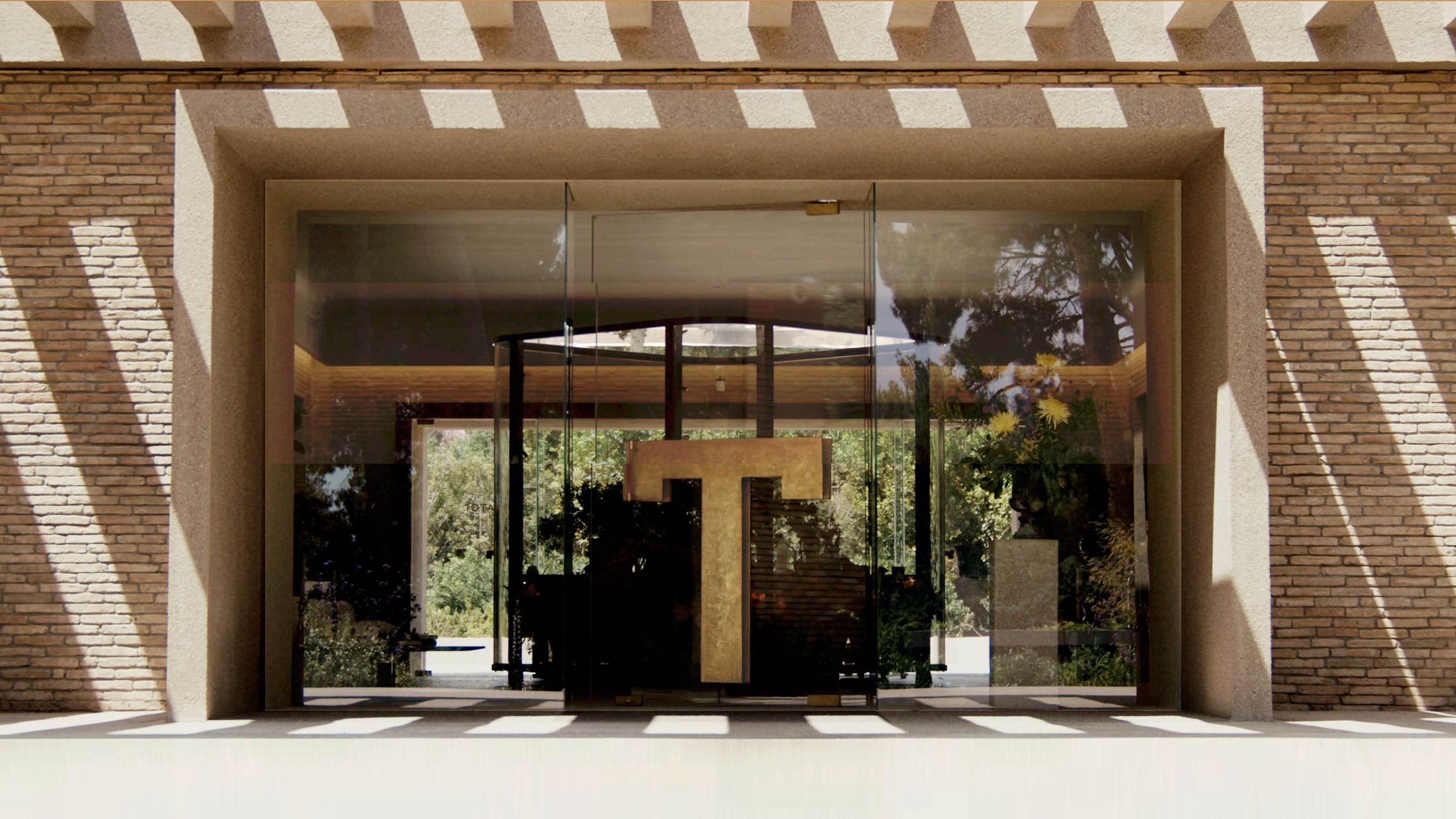 entrance T logo door-TATOÏ-CLUB